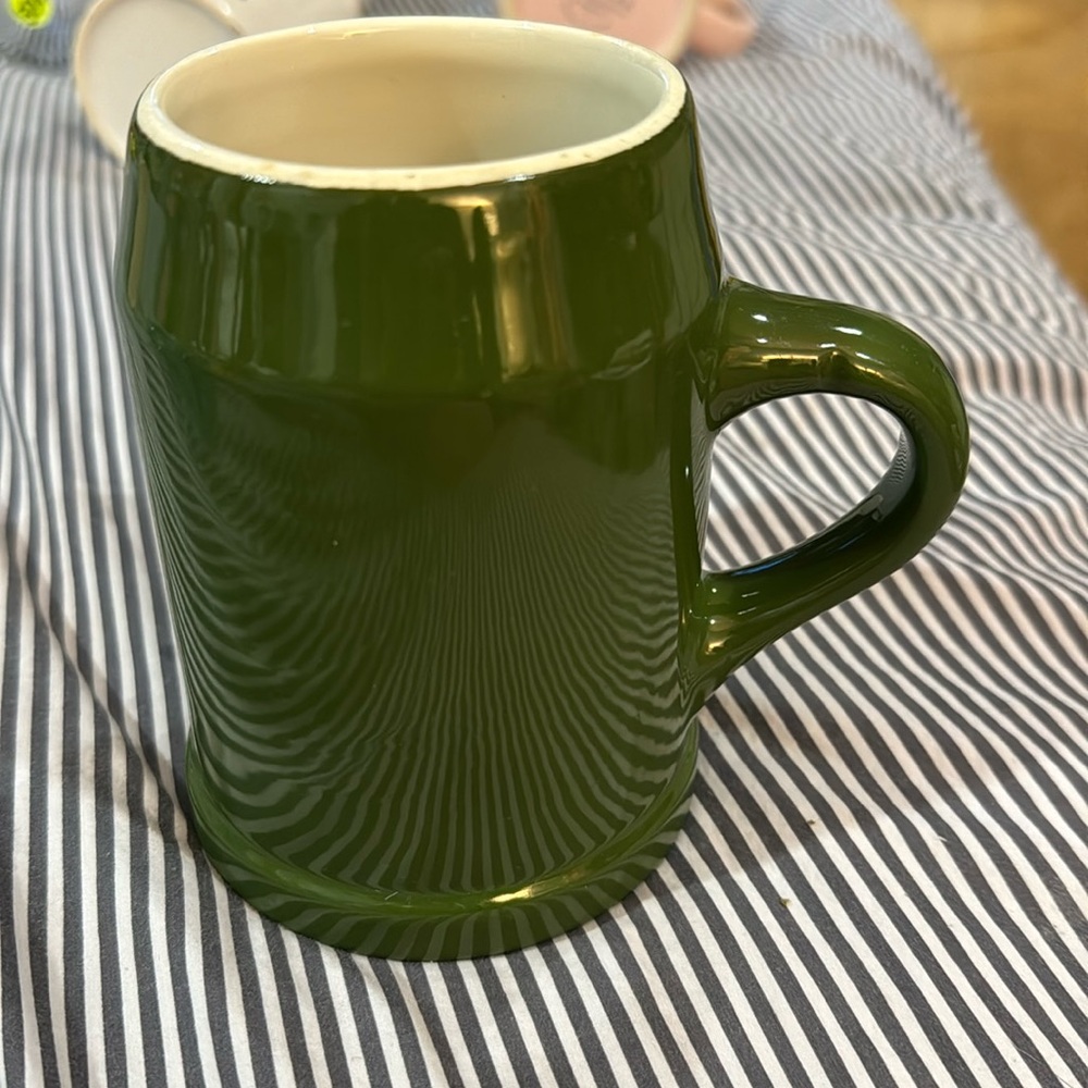 Hall ceramic beer mug made in USA